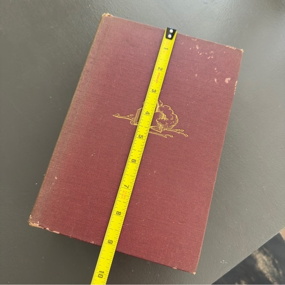 Literature in New England Vintage Red Hardcover Book Van Wyck Brooks 1944 USA - Picture 3 of 14